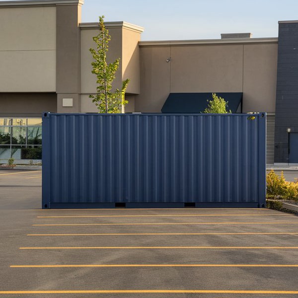 we offer a variety of sizes for our commercial storage containers